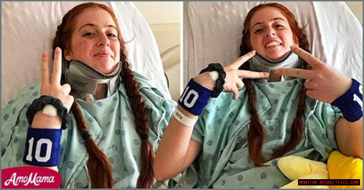 17-Year-Old Julia Buck Underwent 50 Hours of Surgery after a Car Crash in April